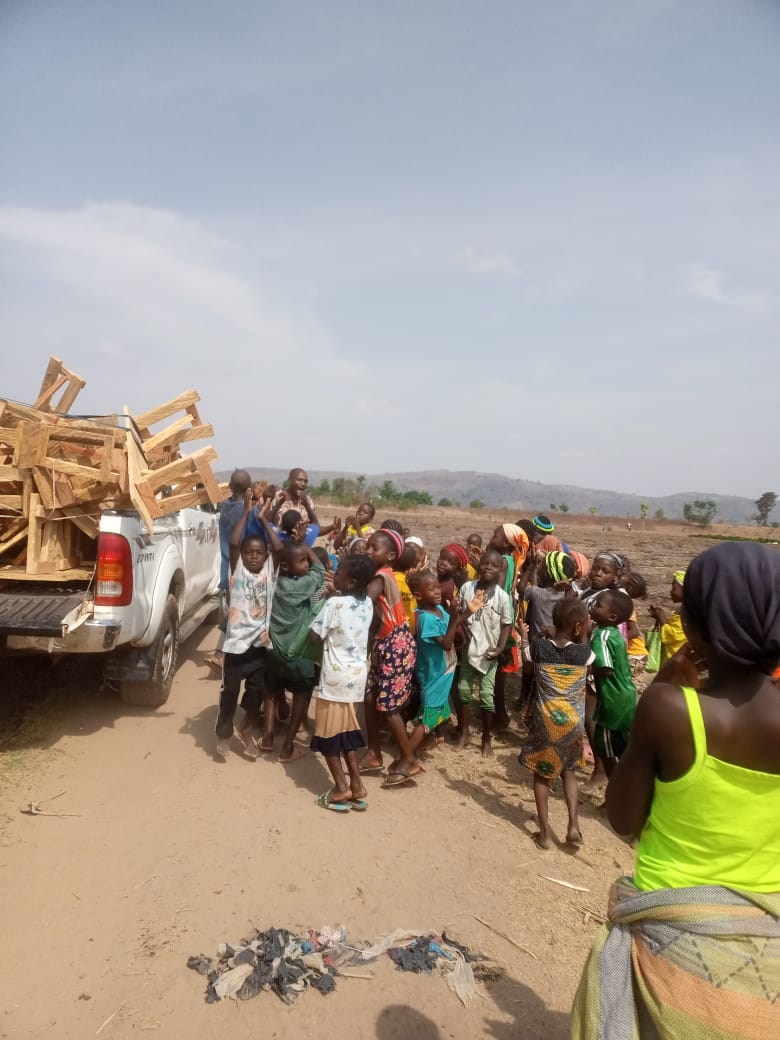 When the Great Evangelical Eternal Mission' supplied the school with chairs
